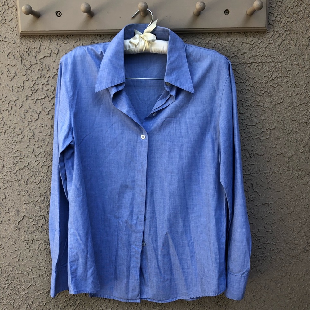 NWOT Anne Klein II Long Sleeve Button Down Size M
